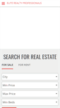 Mobile Screenshot of eliterealtyprofessionals.com